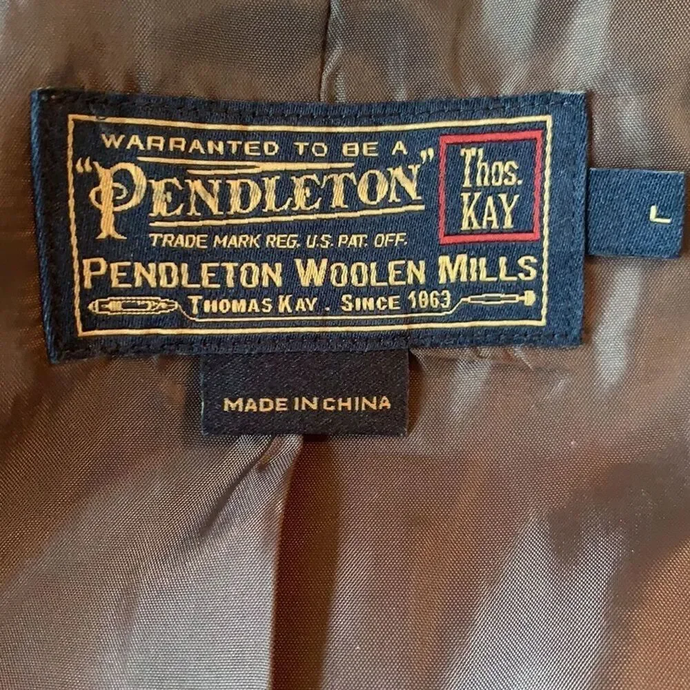 Pendleton Thomas Kay Blazer Sport Coat Jacket Mens Large
